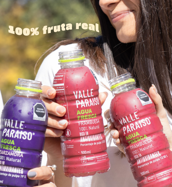 100% fruta real